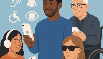 Apple está haciendo con la tecnología lo que muchos rivales ignoran: ayudar primero a quien lo necesita, luego al resto