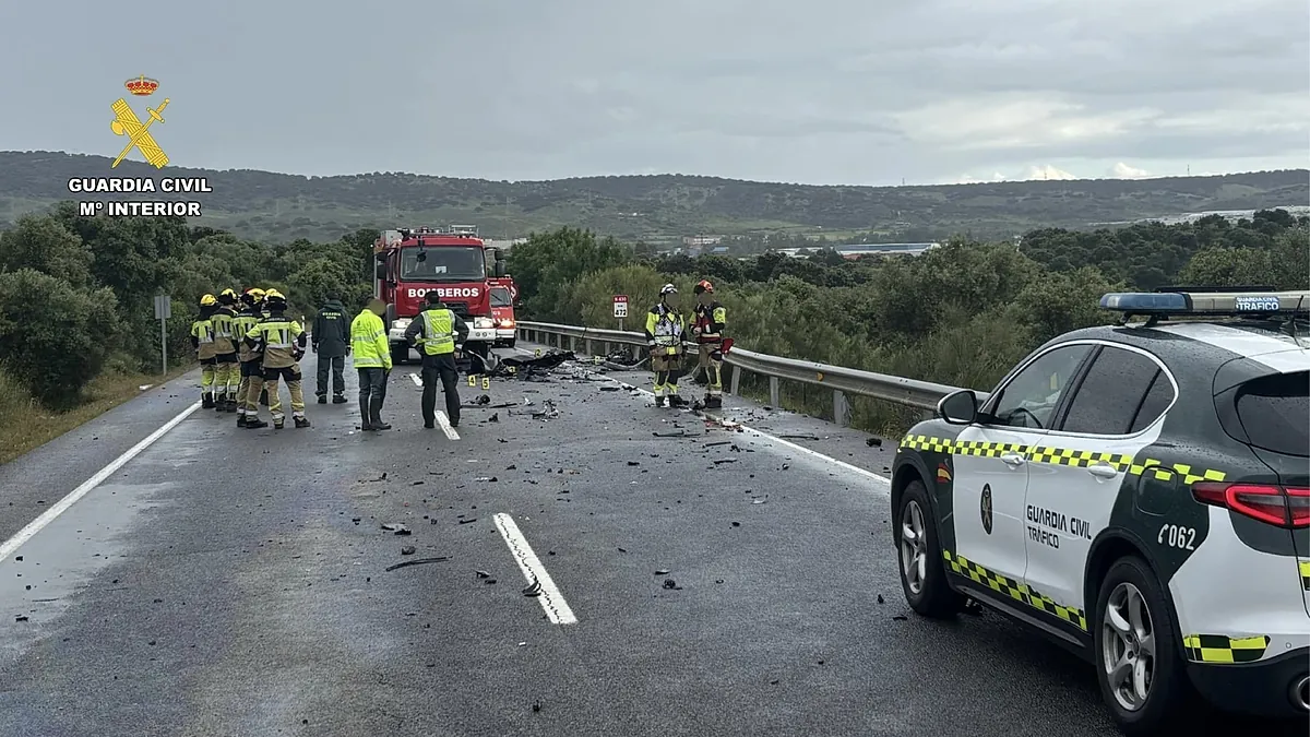 Cuatro muertos en un accidente de tráfico en Plasencia