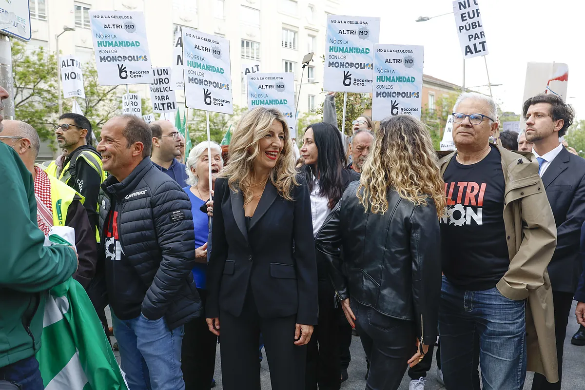 Detenido un hombre por agredir y amenazar a un escolta de Yolanda Díaz en Madrid