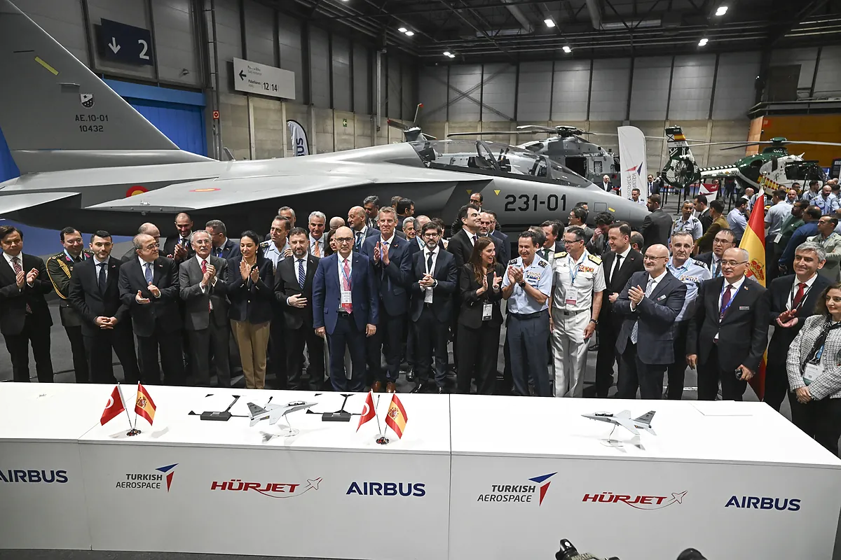 Un caza turco para jubilar a los viejos F-5M y entrenar a los pilotos españoles