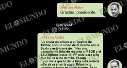 Los 'whastapps' de Sánchez y Ábalos: el oscuro rescate y la guerra política de una era en 14 pantallazos