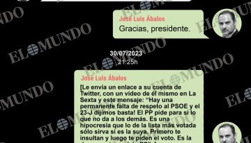 Los 'whastapps' de Sánchez y Ábalos: el oscuro rescate y la guerra política de una era en 14 pantallazos