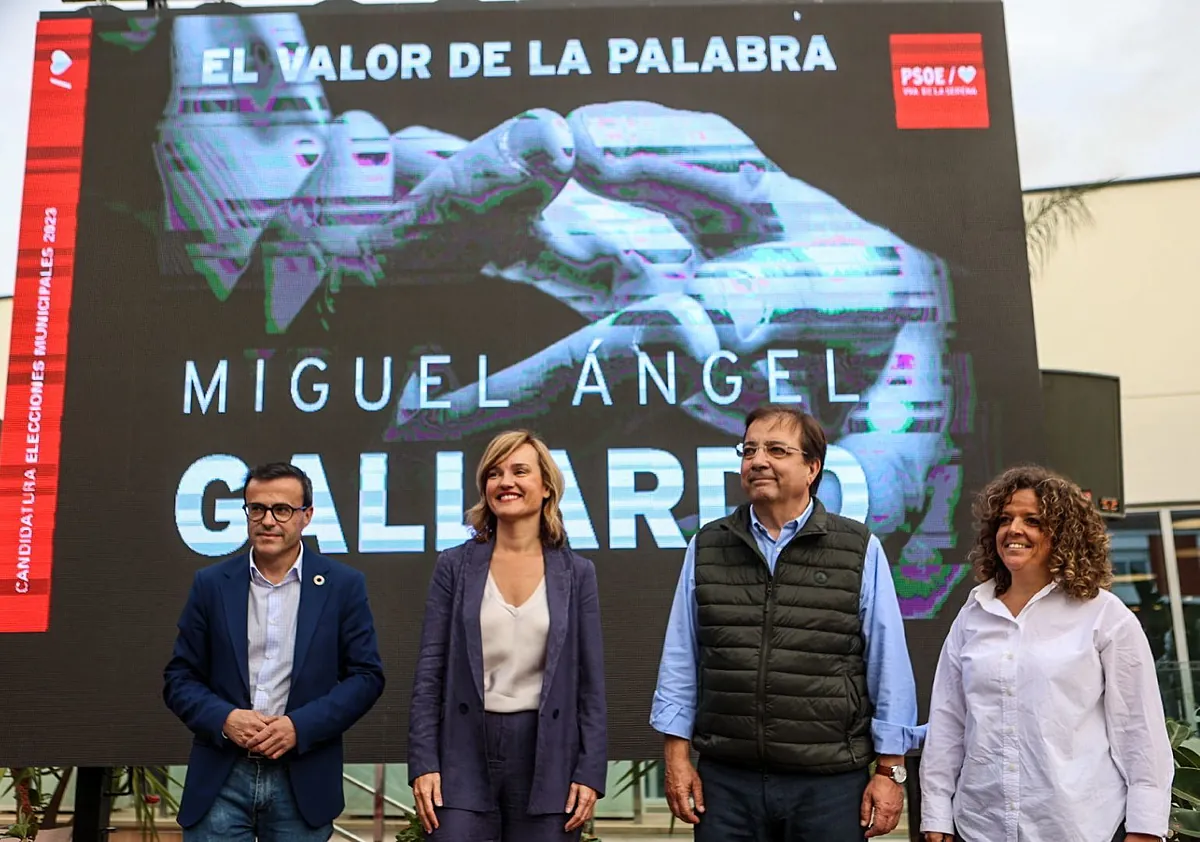 Dimite una diputada del PSOE de Extremadura, que fue jefa de gabinete de Gallardo, para que él sea aforado