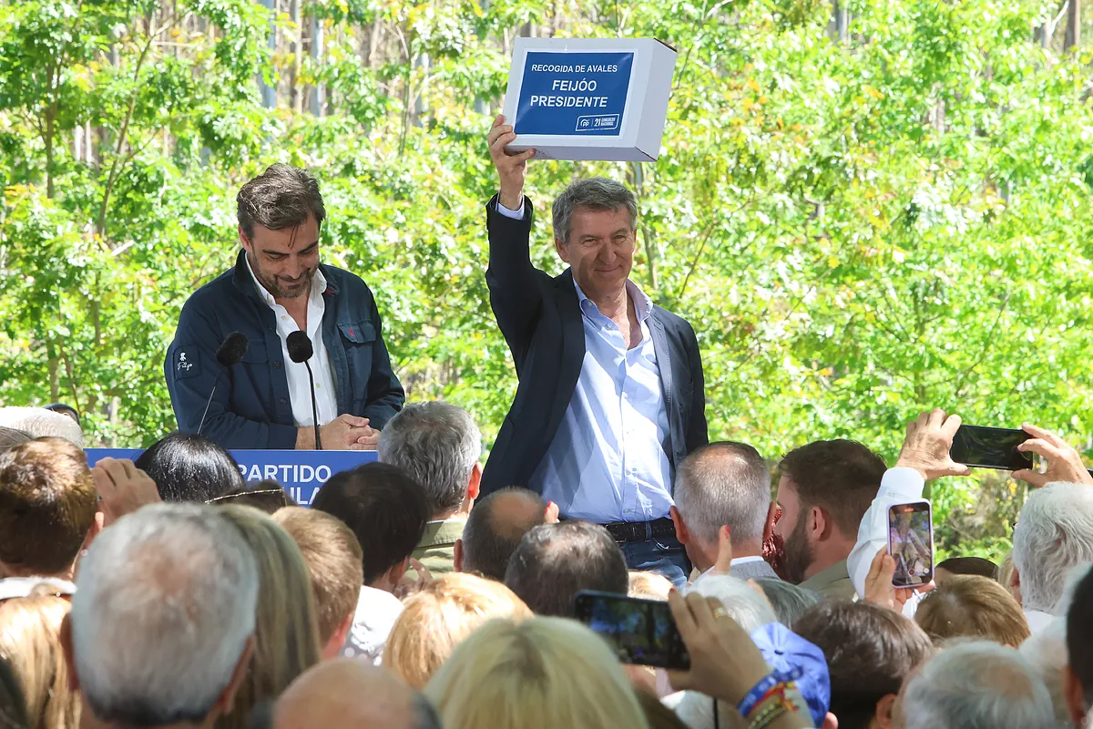 Feijóo sella en Galicia el punto de partida del congreso del PP, que dibuja como un «punto de inflexión»: «No queremos gobernar por desgaste del PSOE»