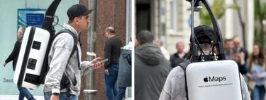 Los hombres mochila de Apple son lo que hace especial a Apple Maps. Y ahora están en España 