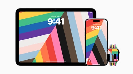 Nuevo fondo de pantalla, esfera y correa de la "Pride Collection 2025"