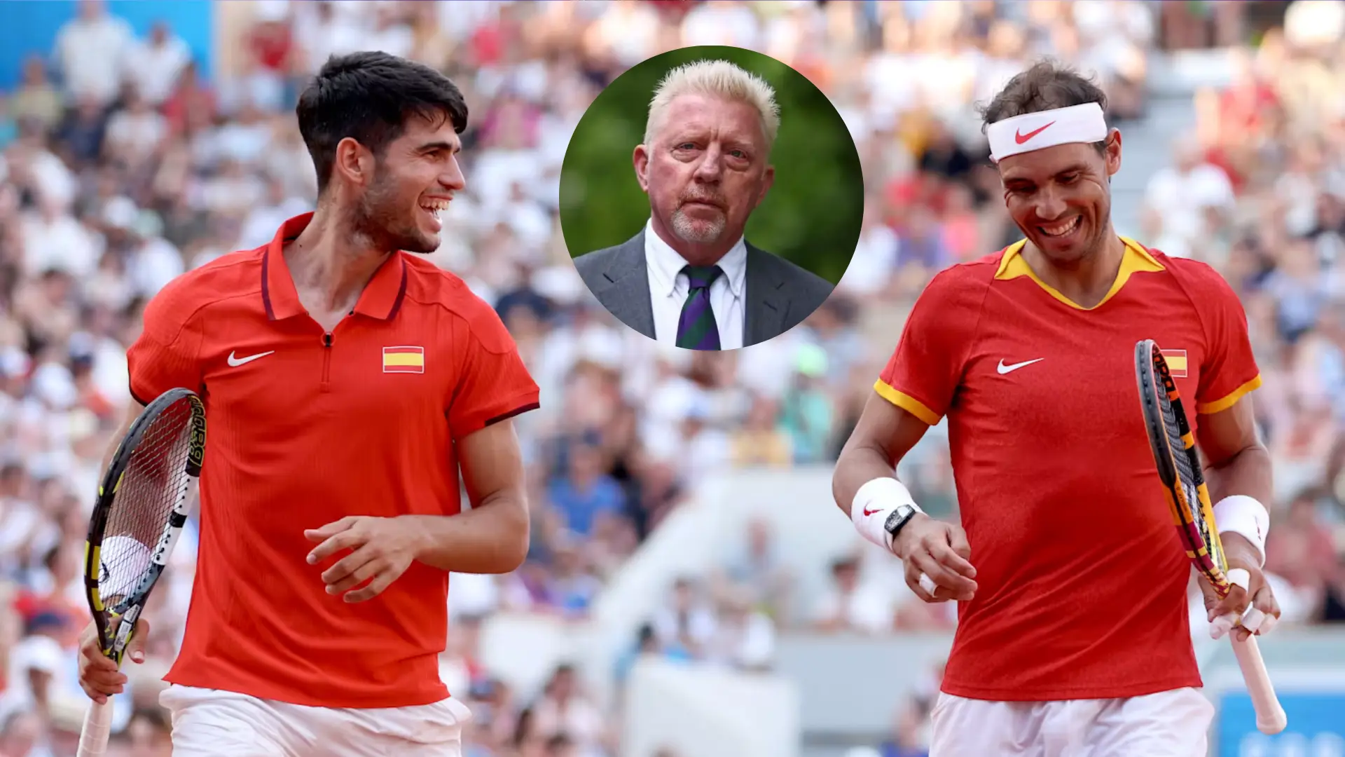 La opinión de Boris Becker sobre comparar a Alcaraz con Nadal: "Carlos tiene más talento natural, pero el corazón de Rafa…"