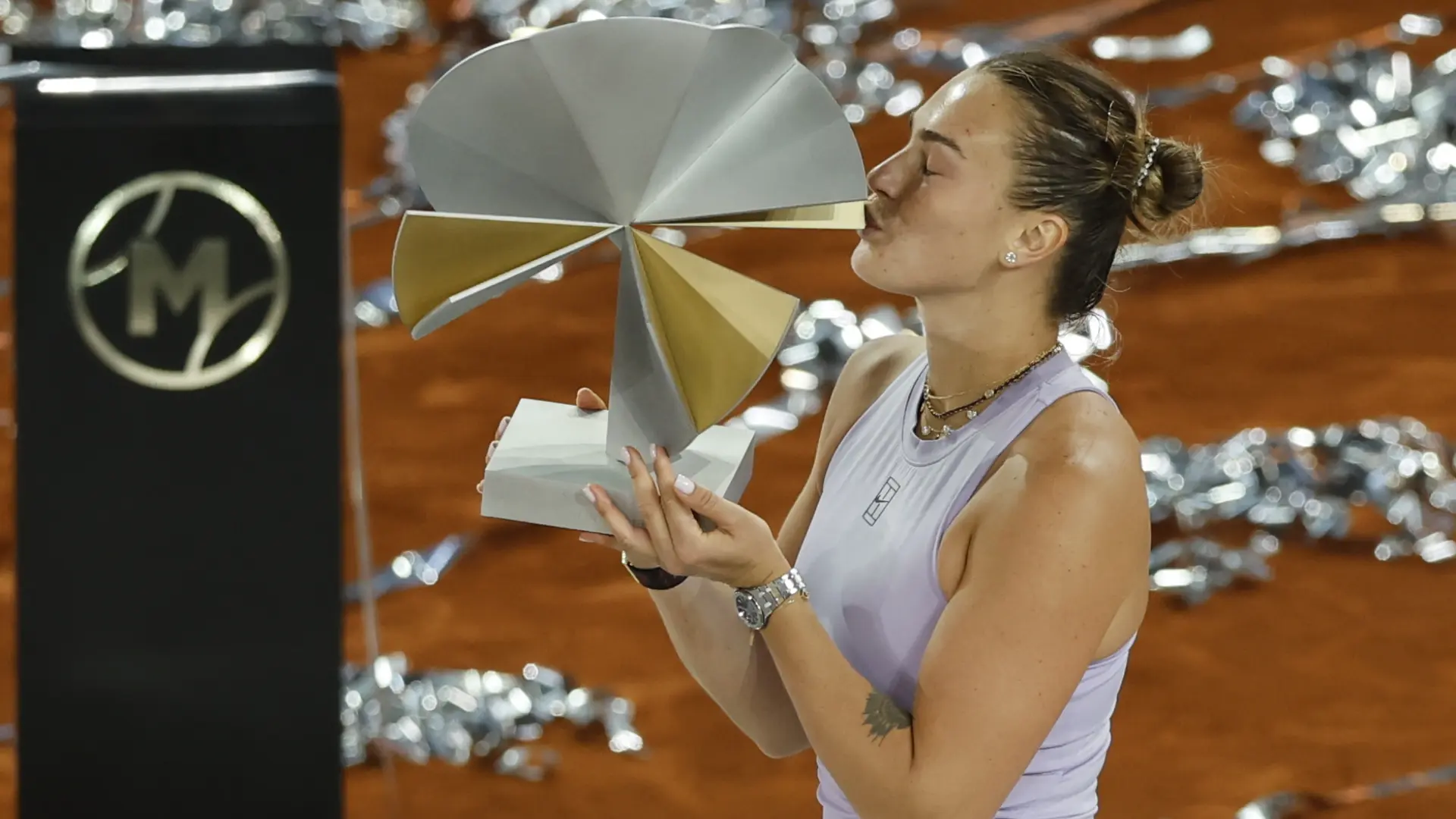Aryna Sabalenka gana su tercer Mutua Madrid Open tras derrotar en la final a Coco Gauff