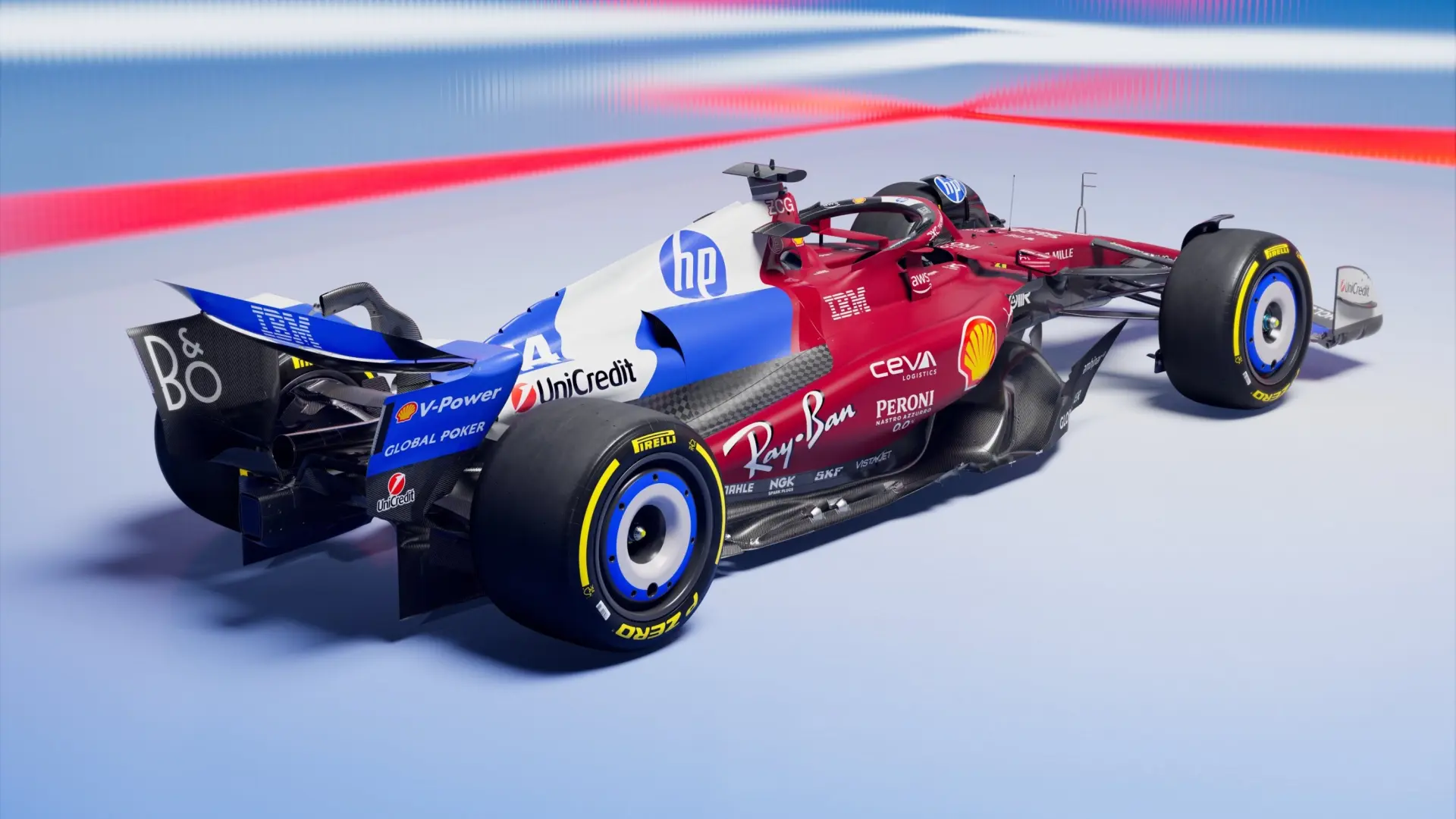 Por qué Ferrari pinta de azul sus coches para el GP de Miami: una amenaza, un insólito campeón mundial y un polémico patrocinio