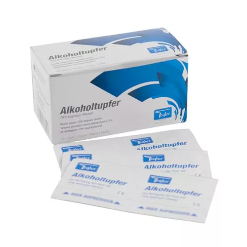 Toallitas de alcohol (caja de 100 uds.)