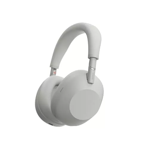 Sony WH-1000XM6 Auriculares Bluetooth inalámbricos con Noise Cancelling, Sonido de Alta resolución, cómodos, diseño Plegable, Estuche Resistente, 30 Horas de batería, iOS y Android - Plata