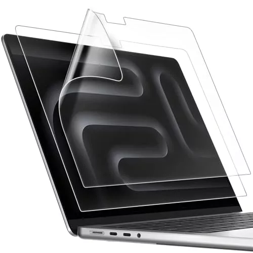 JETech Protector de Pantalla para MacBook Pro 14,2 Pulgadas (M4/M4 Pro/M4 Max/M3/M3 Pro/M3 Max/M2 Pro/M2 Max/M1 Pro/M1 Max, 2021-2024), Película Mate, Anti-Huellas Dactilares, 2 Unidades