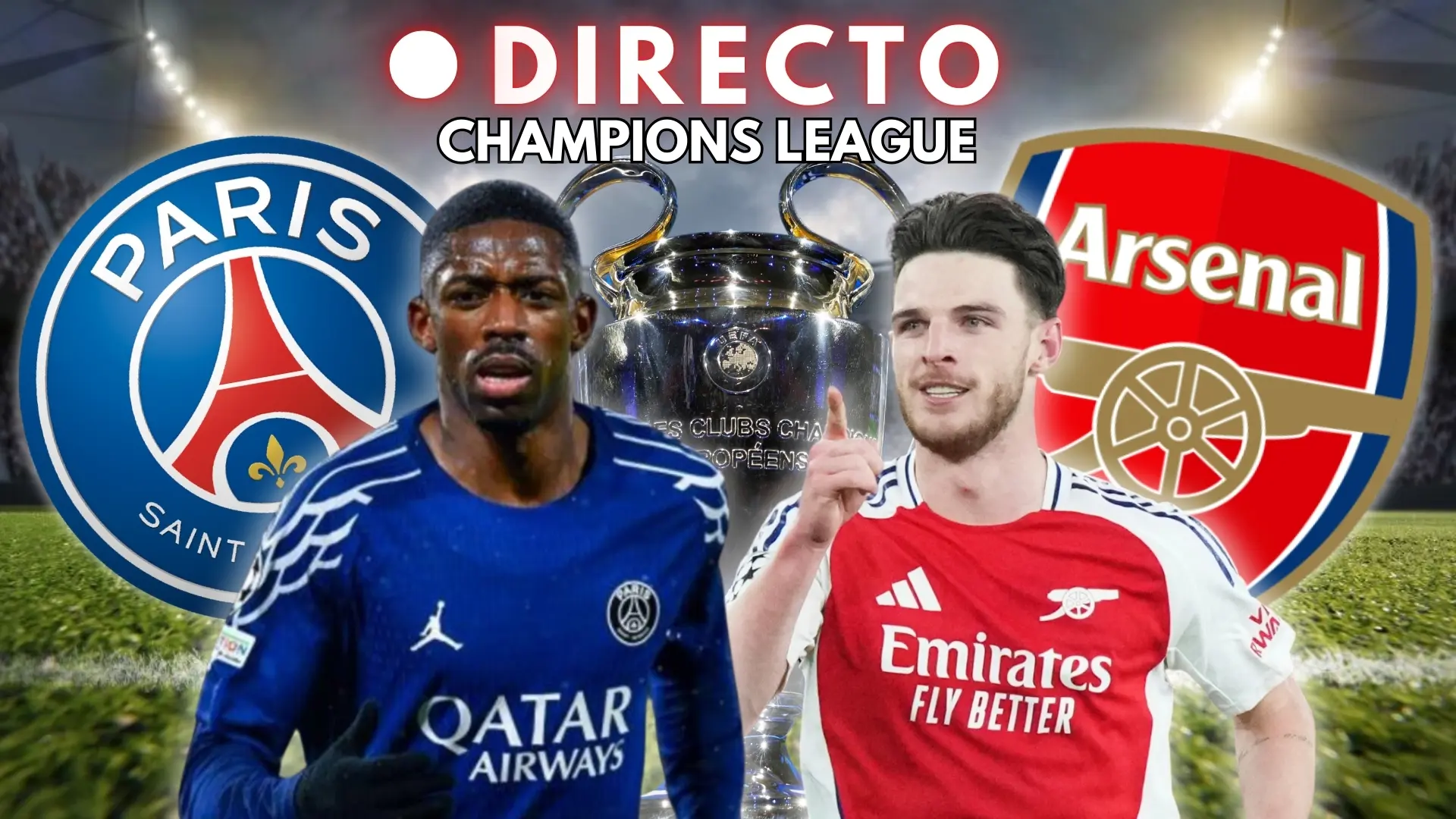 PSG – Arsenal de Champions League, en directo: goles, marcador y última hora de la vuelta de semifinales