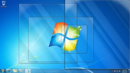 Interfaz Aero, ya en Windows 7