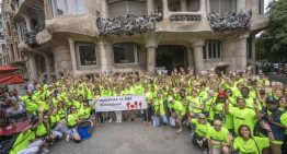 Cientos de pacientes trasplantados agradecen el gesto de los donantes de órganos en Barcelona