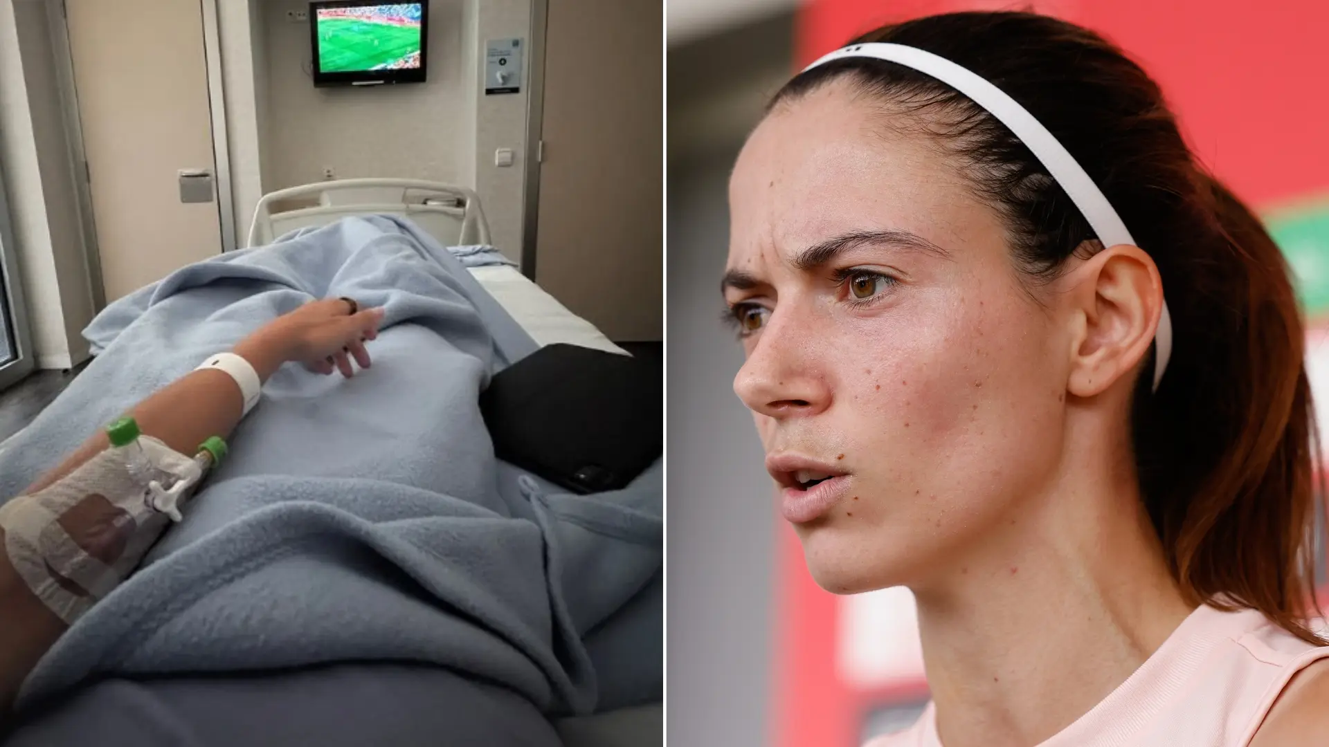La imagen de Aitana Bonmatí que preocupa a días de la Eurocopa: hospitalizada por una meningitis vírica y sin fecha de vuelta