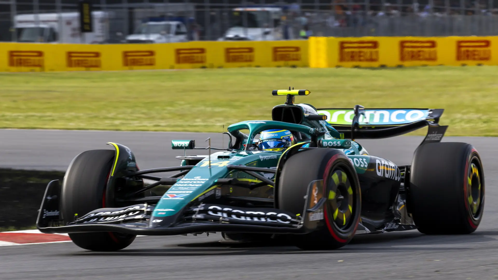 Russell y Mercedes vuelan en los libres 2 de Montreal; Fernando Alonso acaba quinto y Carlos Sainz, séptimo