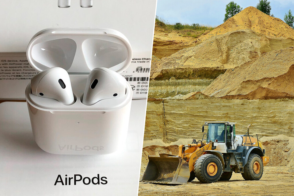 A Apple se le atraganta la fabricación de los AirPods. El problema se resume en dos palabras: tierras raras 