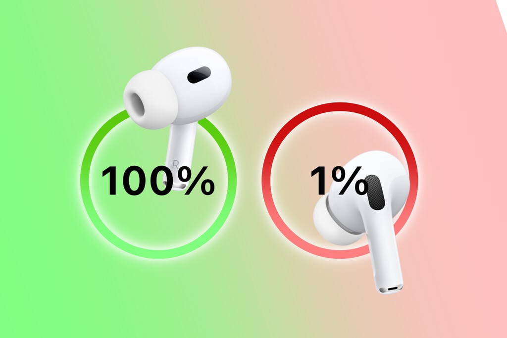 Por qué cuando voy a usar mis AirPods hay uno que no tiene batería. Evitarlo es así de fácil 