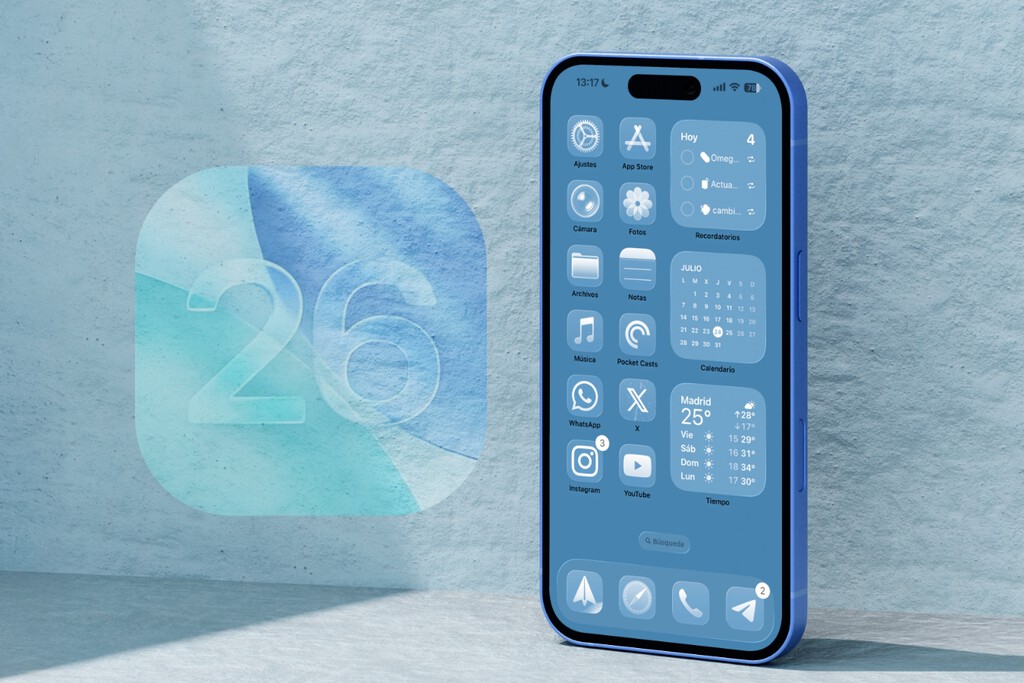 Los iconos transparentes de iOS 26 me han generado un dilema: hasta qué punto puedo sacrificar funcionalidad por estética
