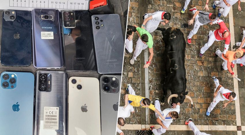 Mucho ojo con tu iPhone si vas a San Fermín: es el móvil más preciado por los ladrones y los robos se multiplican durante estas fiestas