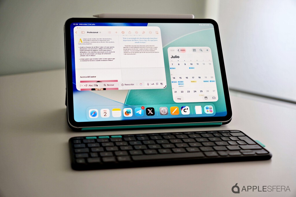 Llevo semanas usando el iPad como si fuese un ordenador. Ahora sí que tiene poco que envidiar al Mac 