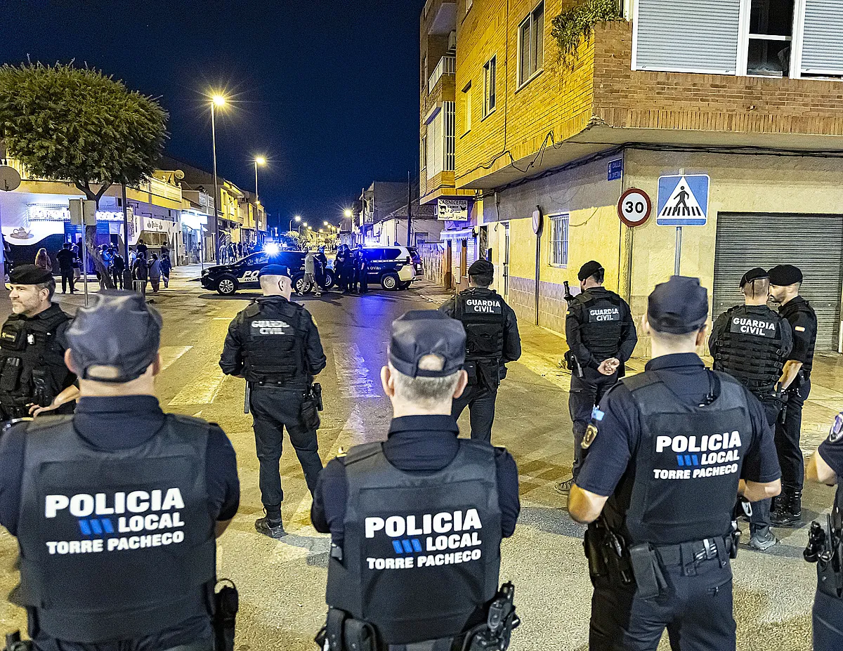 Interior no moviliza a los Antidisturbios en Torre Pacheco por falta de dinero: «Tenía que haber tres pelotones y sólo hay uno, contraviene el manual de seguridad»