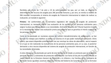 Choque total entre Clavijo y Sánchez por incumplir la sentencia del Supremo que obliga al Gobierno a acoger a 1.200 menores