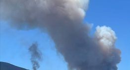 Desatado un grave incendio en Las Hurdes que evoluciona negativamente y fuera ahora de la capacidad de extinción