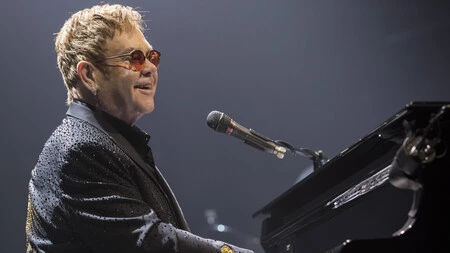 Elton John piano