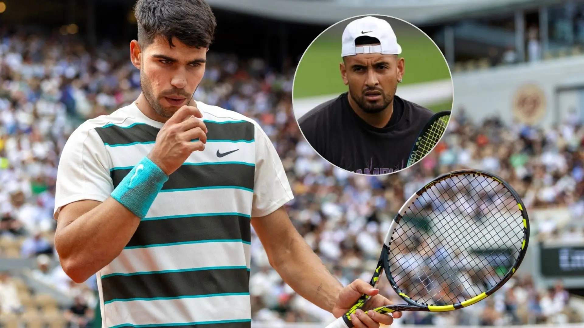 Nick Kyrgios pone en duda el futuro de Carlos Alcaraz como tenista de élite: "Le gusta demasiado la fiesta y las mujeres"