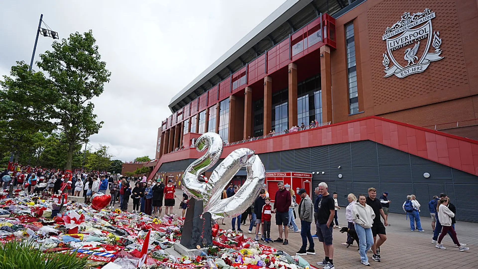 El Liverpool homenajeará para siempre a Diogo Jota con una escultura en Anfield