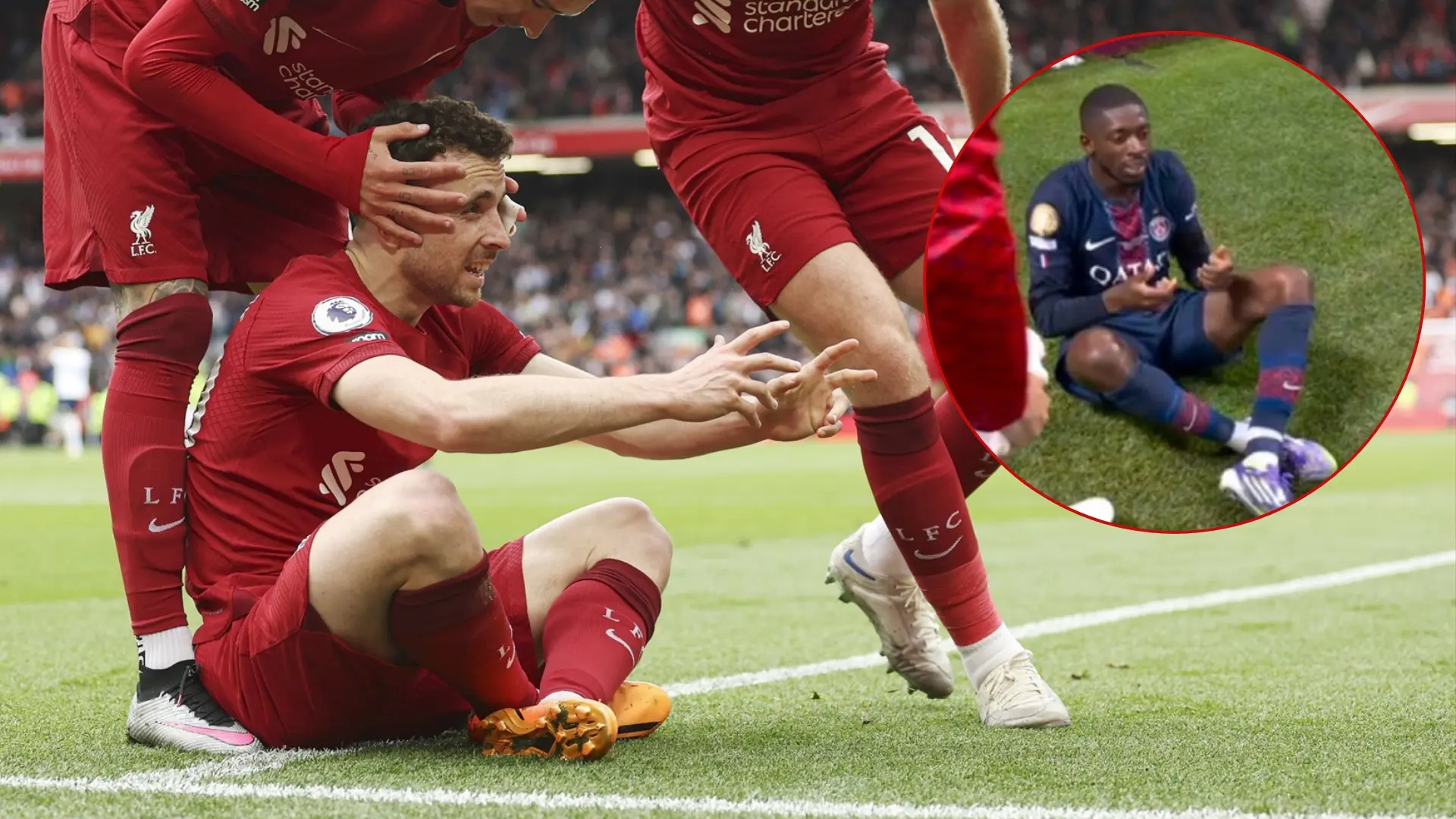 El recuerdo de Ousmane Dembélé a Diogo Jota tras el 2-0 al Bayern: emuló su celebración de videojuego en su memoria
