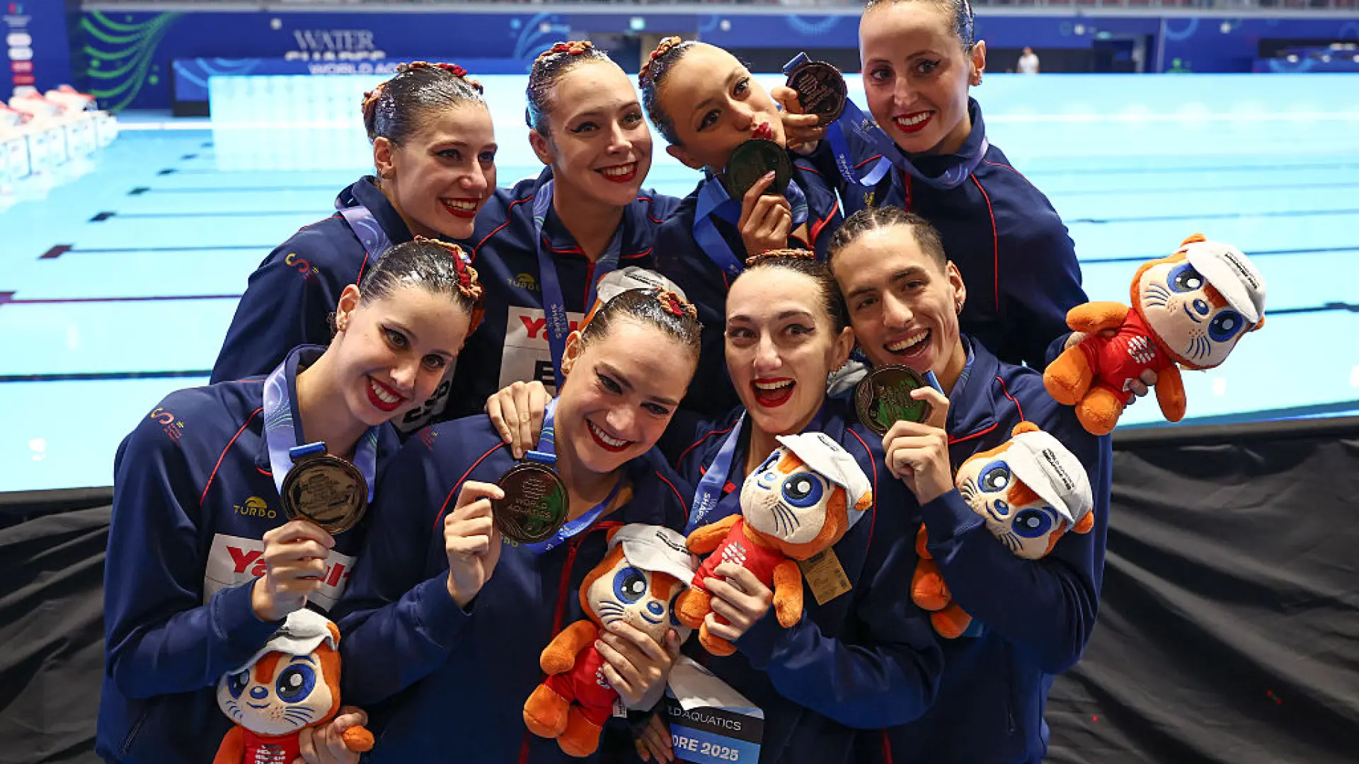España cierra el mejor Mundial de natación artística de su historia con nueve medallas y una Iris Tió de oro