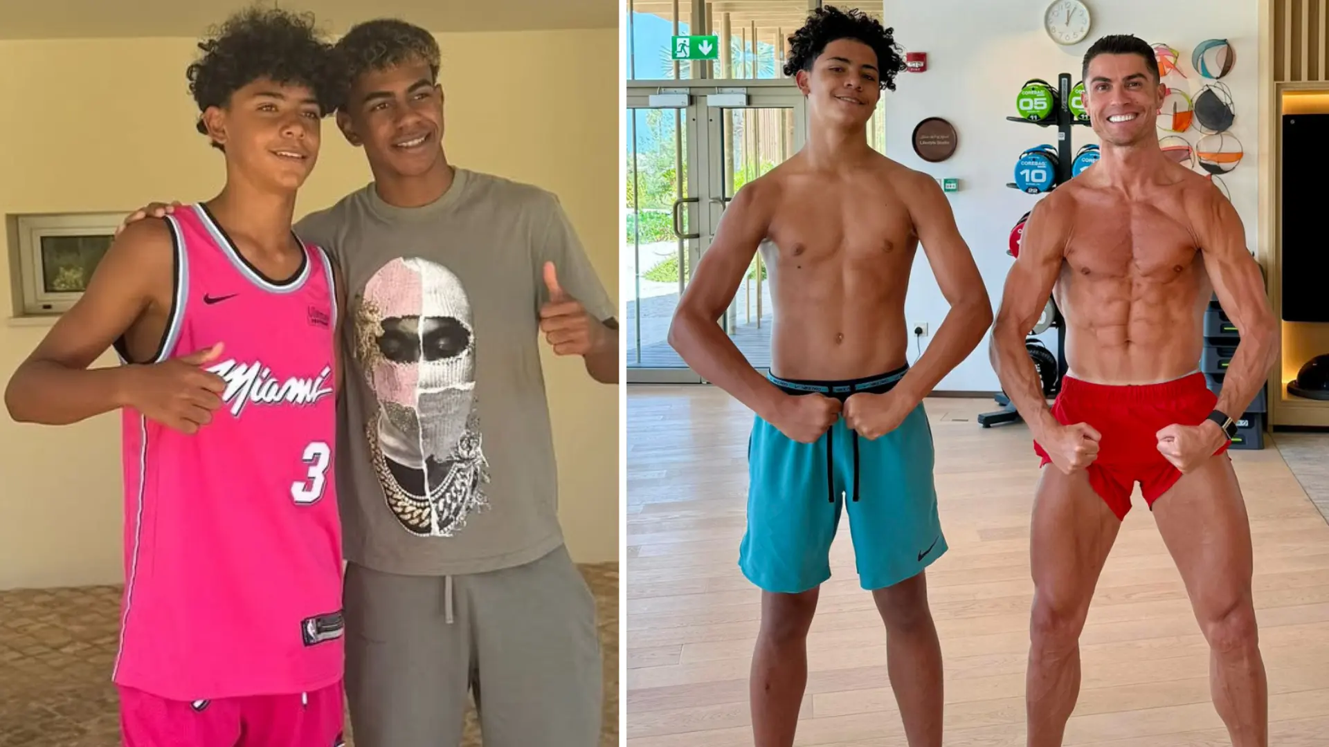 El hijo de Cristiano Ronaldo elige a Lamine Yamal antes que a su padre: "Ahora es mejor, pero no ha ganado nada"