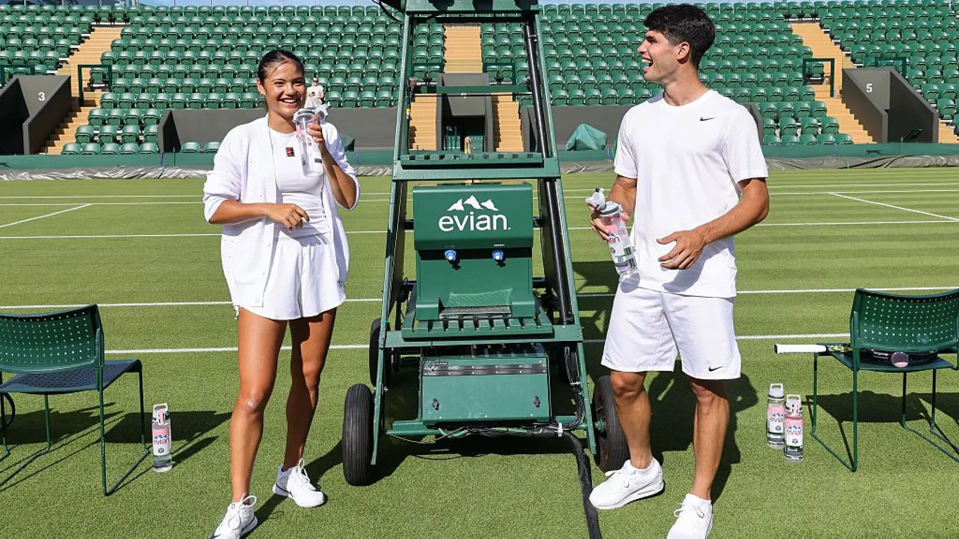 La táctica de Carlos Alcaraz para jugar con Emma Raducanu en el US Open: "Ella será la que mande, haré lo que quiera"