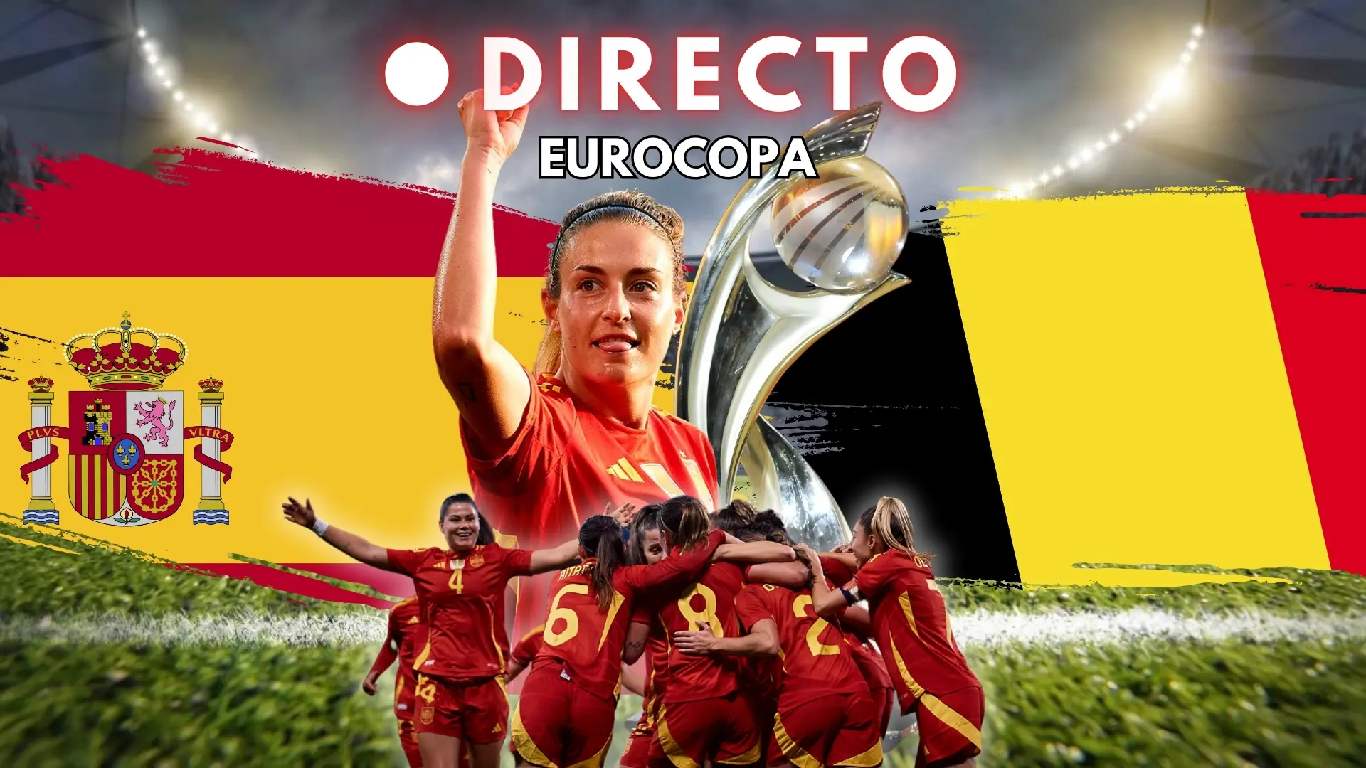 España – Bélgica de la Eurocopa femenina, en directo