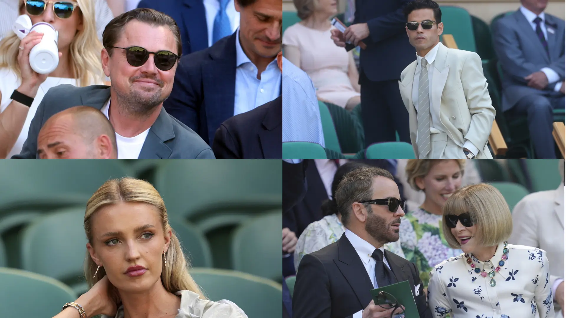 DiCaprio, Anna Wintour, Rami Malek… así ha sido el 'desfile' de celebridades en el Alcaraz-Fritz