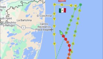 SpaceX contrató una plataforma para rescatar restos de su cohete en Tamaulipas