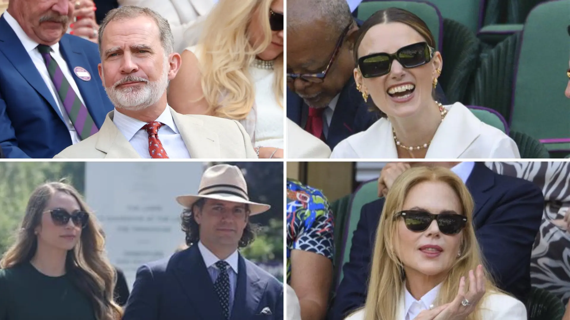 Felipe VI, Keira Knightley, Henry Cavill, Nicole Kidman… así ha sido el 'desfile' de celebridades en la final de Wimbledon