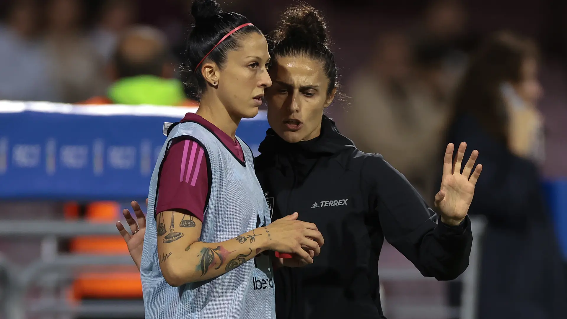 Jenni Hermoso, antes del debut de España: "Estoy tranquila apoyando a mis compañeras, pero hay cosas que ni se olvidan ni perdonan"