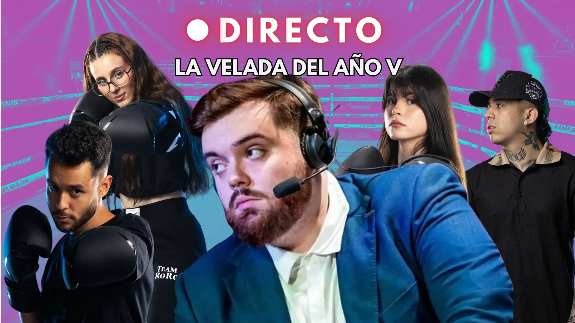 Velada del año 5, en directo: combates, resultados, artistas y conciertos del evento de Ibai Llanos en Sevilla