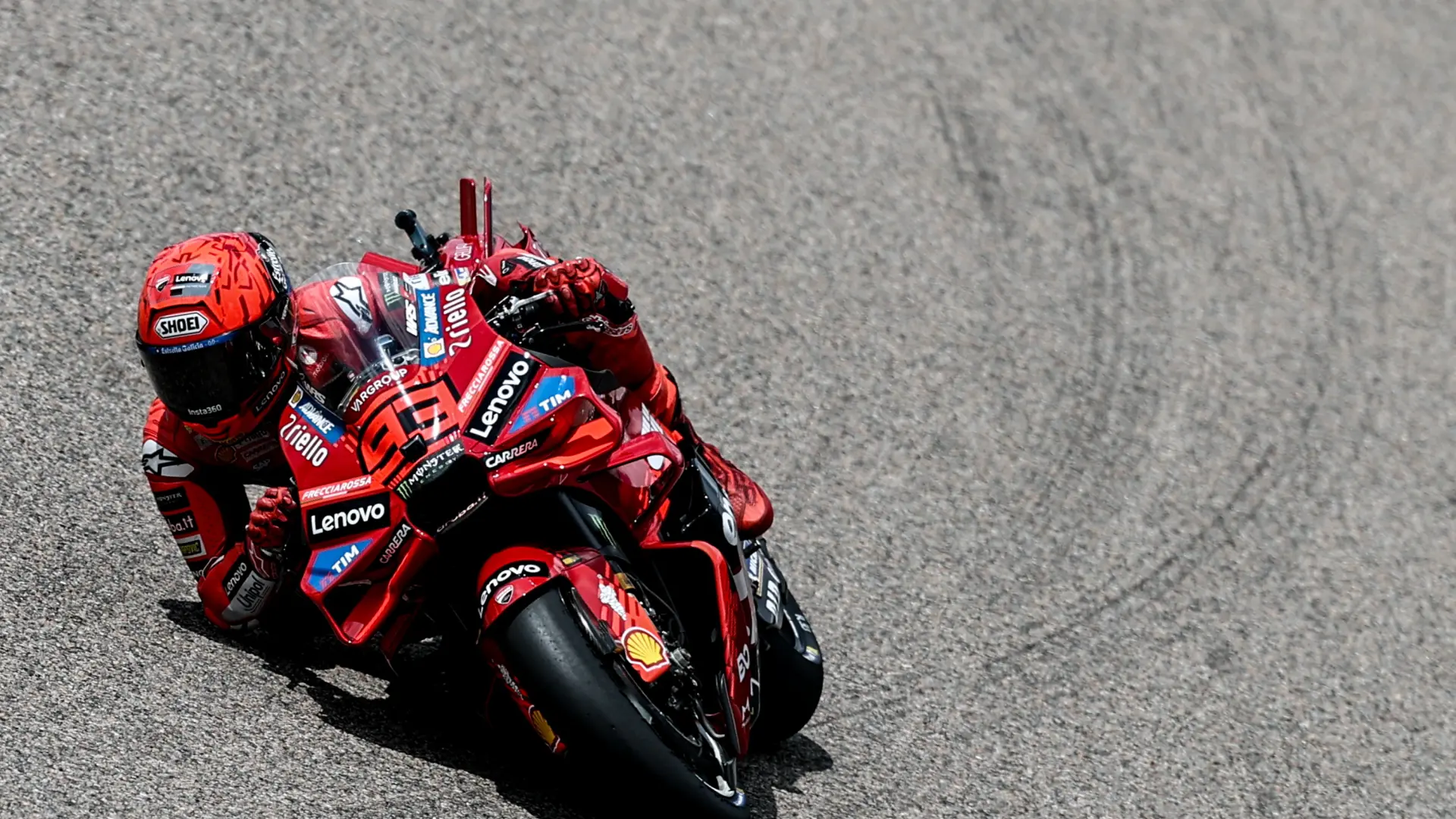 Marc Márquez lidera en la jornada del regreso de Jorge Martín