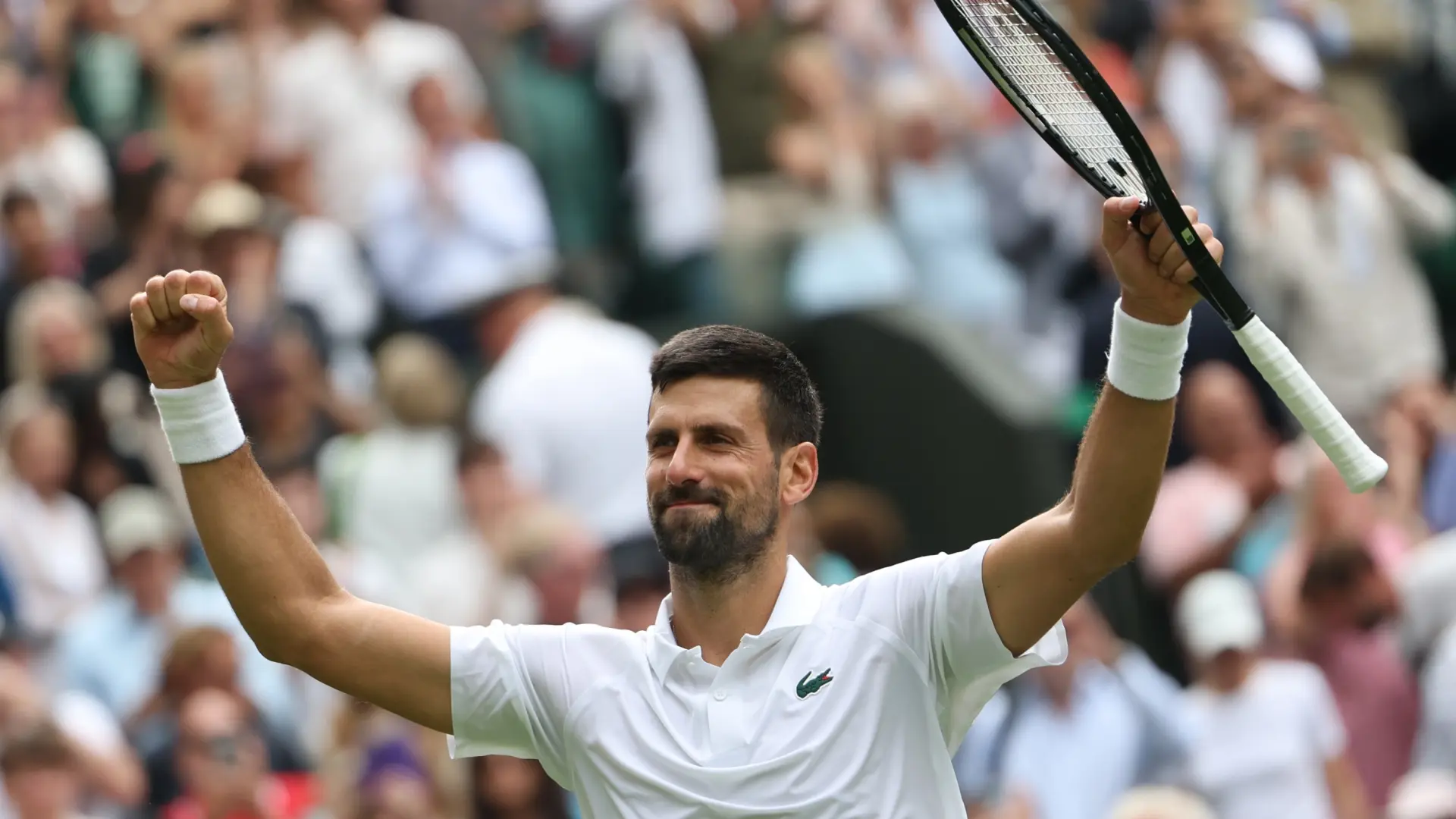El alivio de Djokovic tras romper la 'maldición Federer' en Wimbledon: "Estoy contento de haberlo logrado ante él"