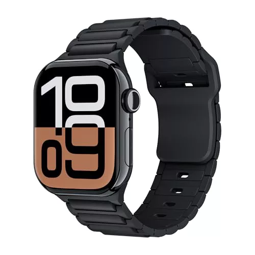 Deportivas Silicona Correa para Apple Watch SE/2 40mm 44mm 46mm 49mm 45mm 42mm 41mm 38mm Mujer,Pulseras Suave Impermeable Bicolor Correas para Apple Watch 10 iWatch 9 8 7 6 5 4 3 2 1 Ultra/2 Band