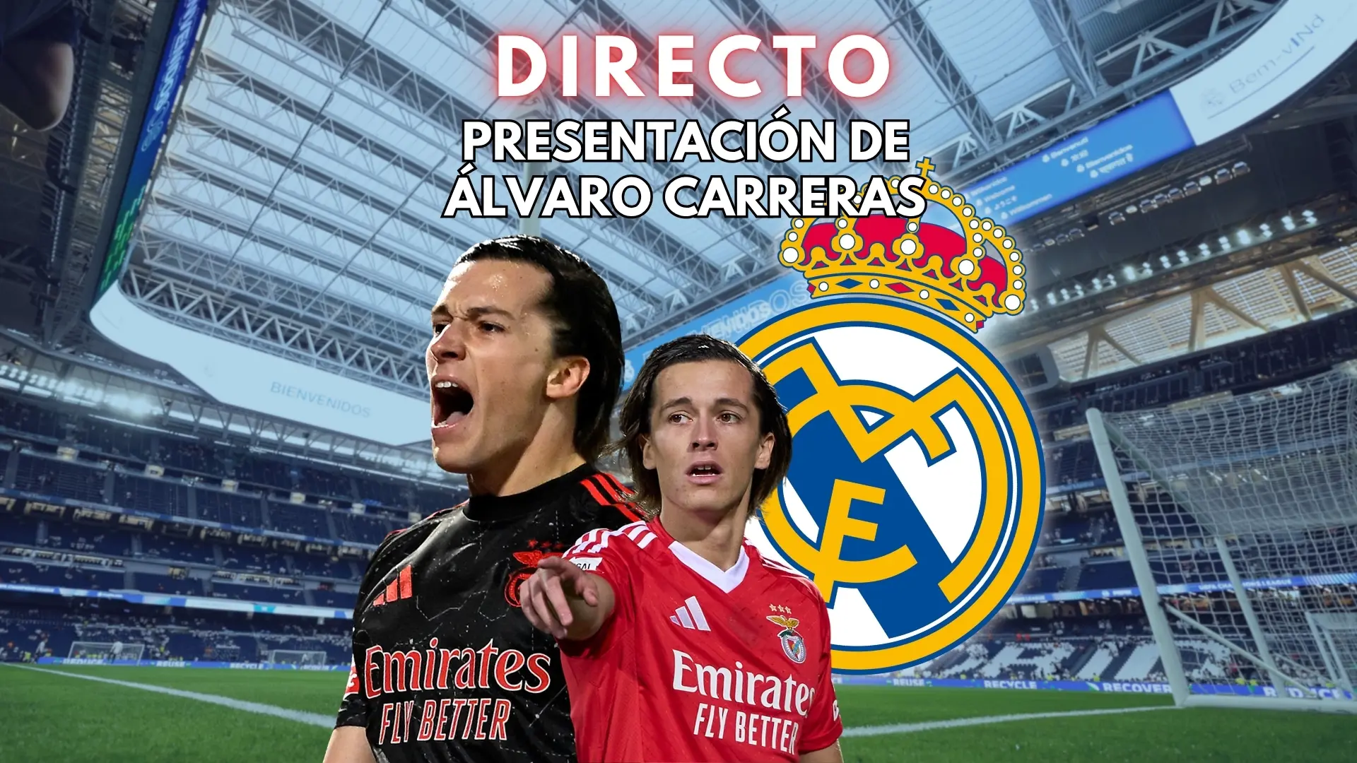 Presentación de Álvaro Carreras con el Real Madrid, en directo: declaraciones, primeras imágenes y última hora del nuevo fichaje