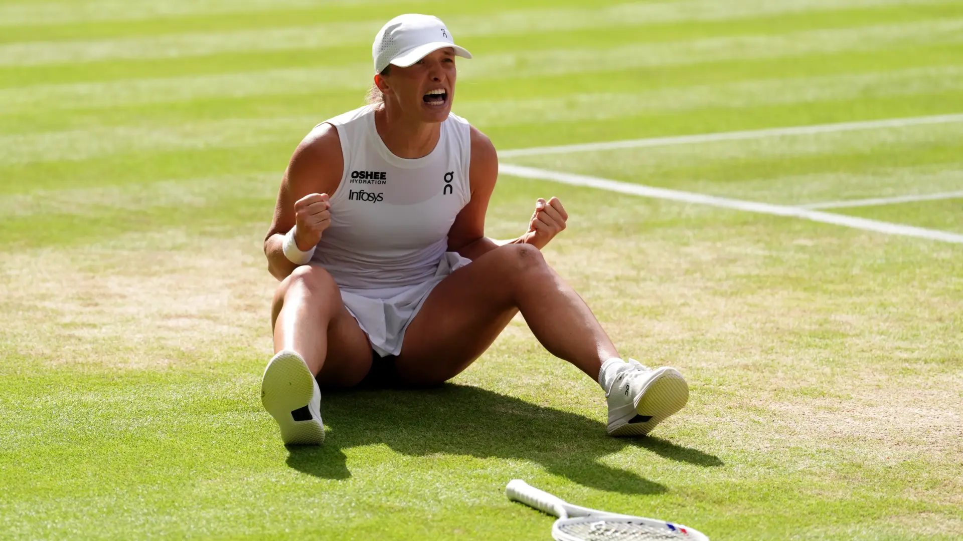 Swiatek arrasa a Anisimova y enseña a Alcaraz el seis de seis en Wimbledon