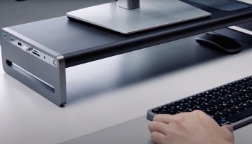 Si utilizas un Mac en casa, este accesorio te puede interesar: un soporte hub que eleva el ordenador o monitor y añade puertos