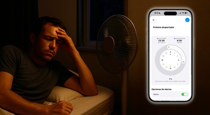 He probado a hacerle caso a los consejos del iPhone para dormir mejor en verano. Esta ha sido mi experiencia
