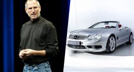 Cada seis meses, Steve Jobs compraba el mismo coche, un Mercedes-Benz SL-Class de 120.000 euros. El truco estaba en la matrícula